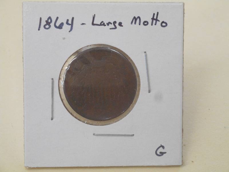 1864 - Large Motto - Two Cent Piece...
