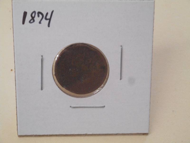 1874 - Indian Head CentPenny ...