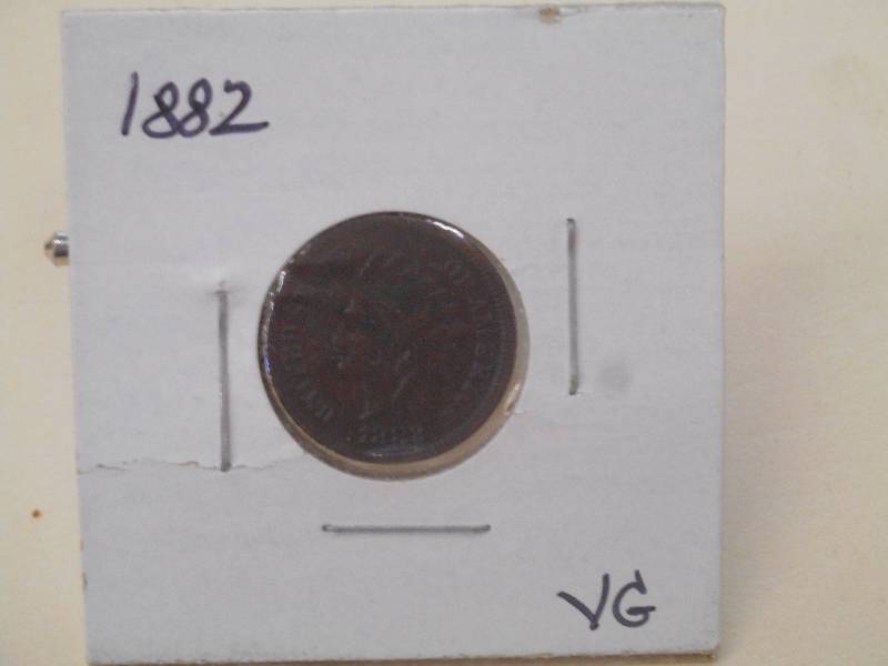 1882 - Indian Head CentPenny - VG ...
