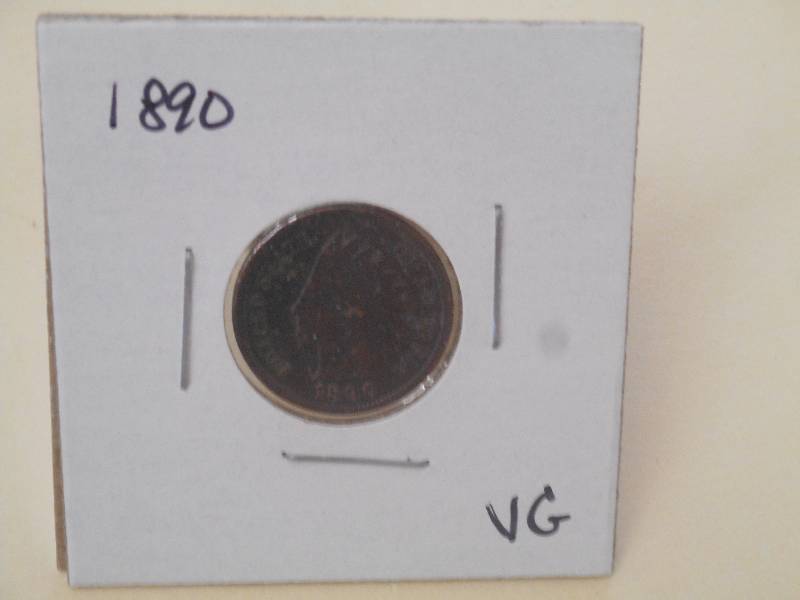 1890 - Indian Head CentPenny - VG ...
