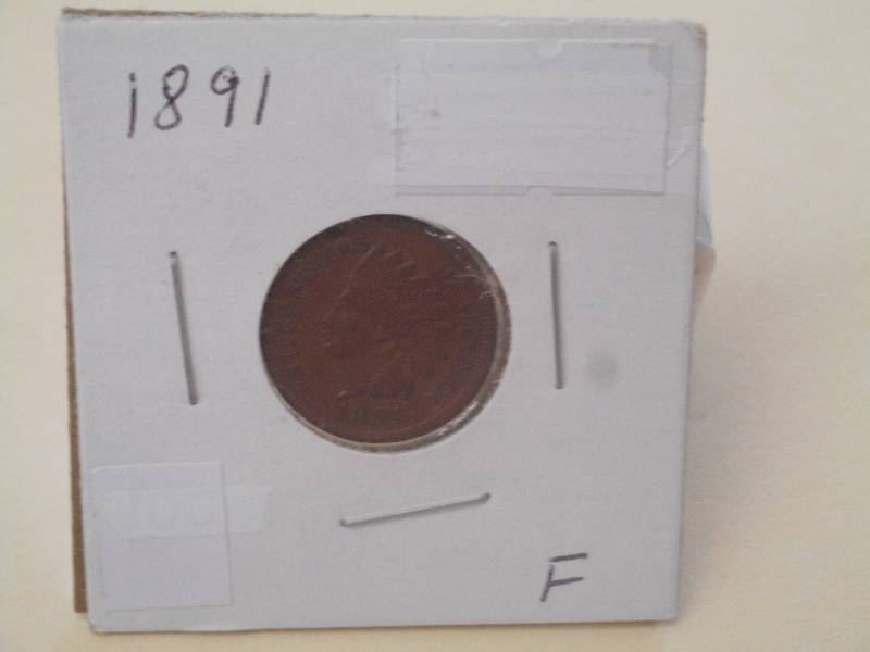 1891 - Indian Head CentPenny - Fin...