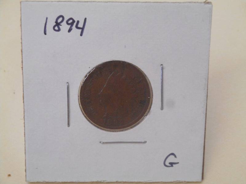 1894 - Indian Head CentPenny - G G...