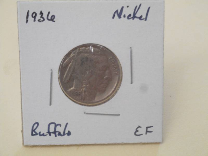 1936 - Buffalo Head Nickel - Extra ...