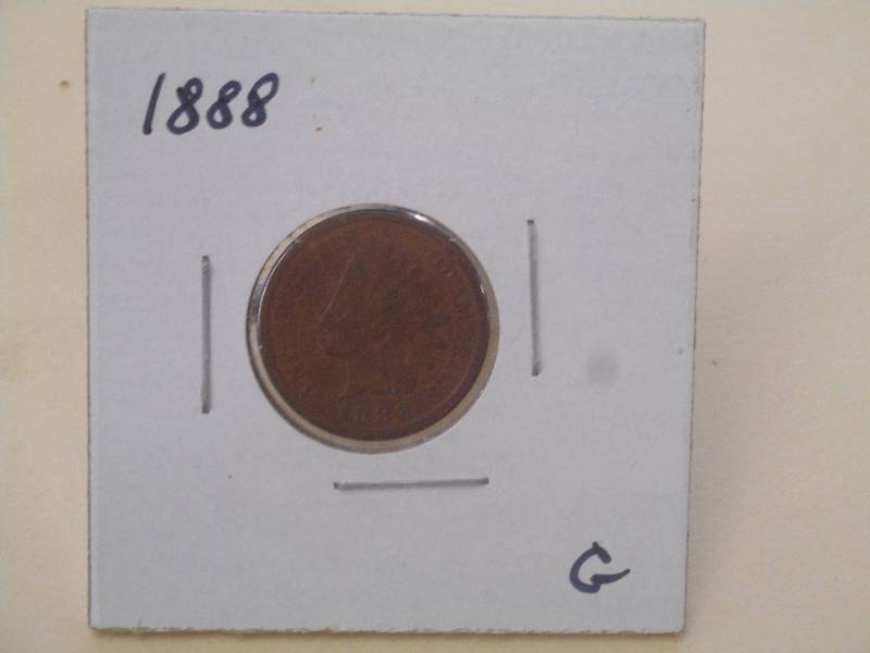 1888 - Indian Head CentPenny - G G...