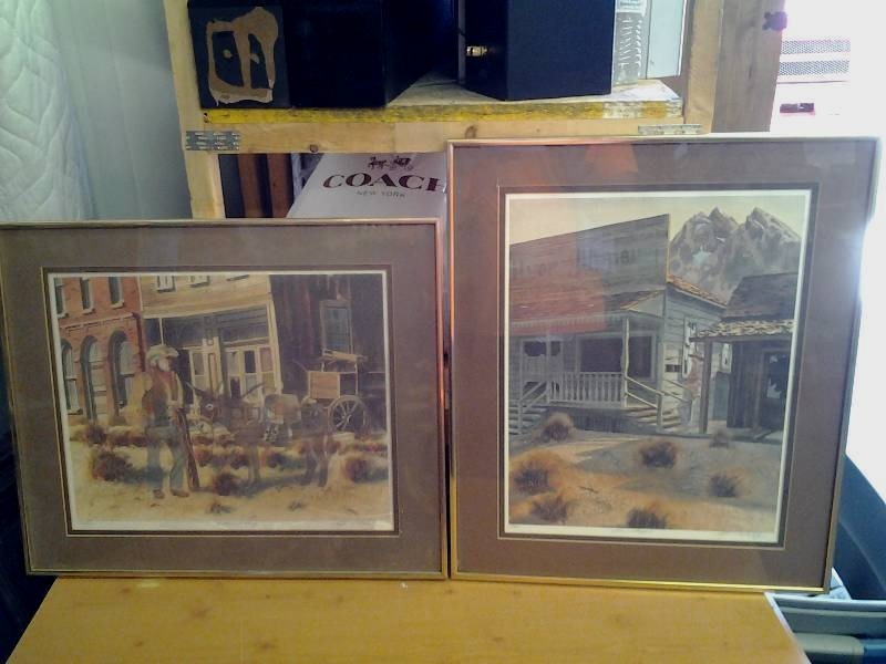 2- Pictures By Taylor Blakley Return To Bodie& Silver Slipper 20x24