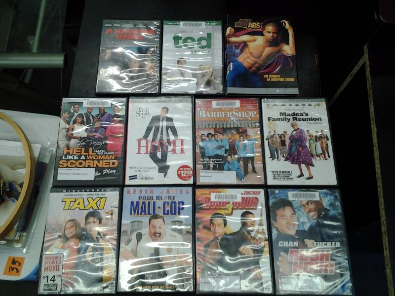 11 DVDs