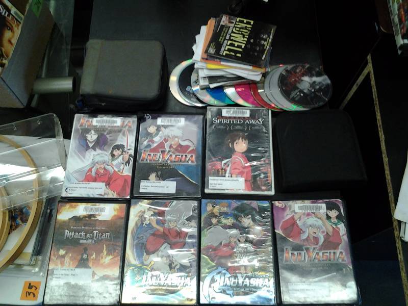 Assorted DVDs & CDs