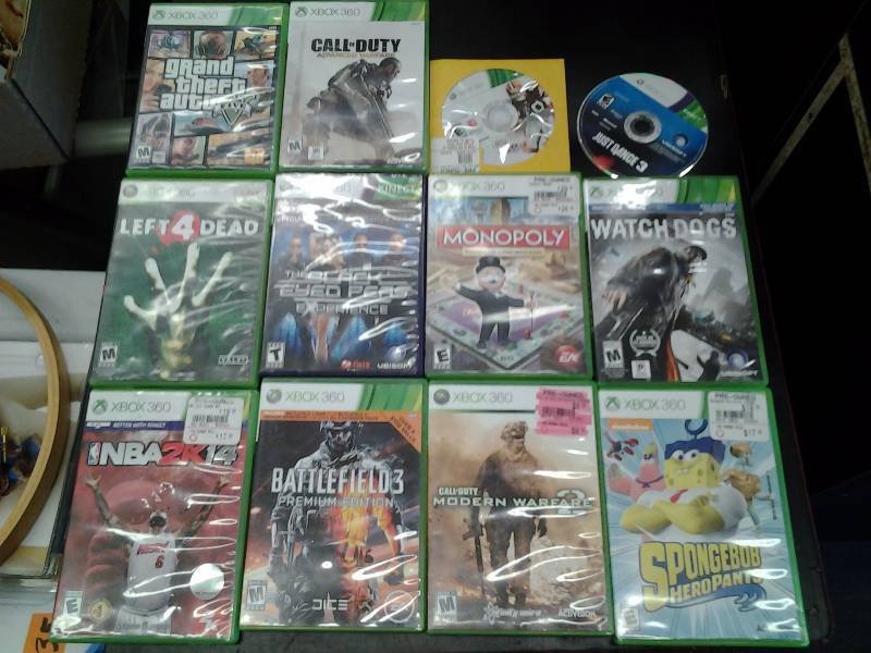 12- X-Box 360 Games