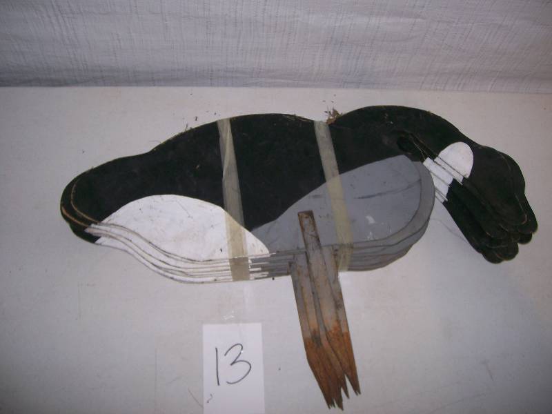 lot 13 image: lot 49 goose decoys