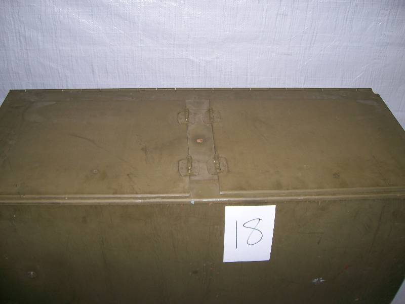 lot 18 image: military latrine