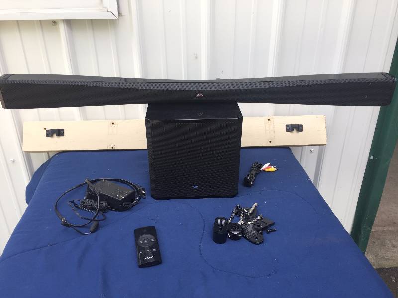 lot 38 image: Vizio Sound Bar and Accessories