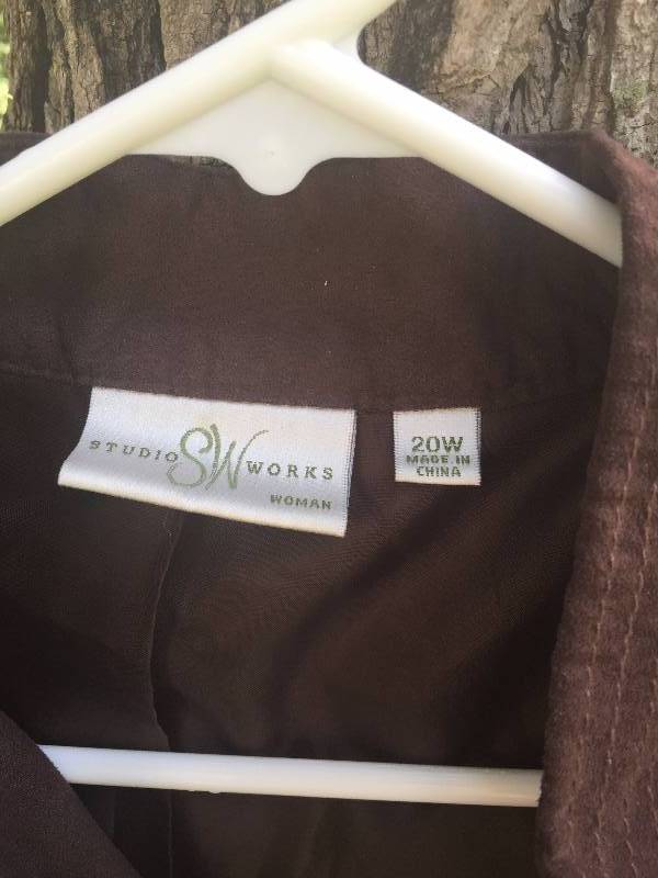 lot 112 image: Brown Studia Works Womens Jacket