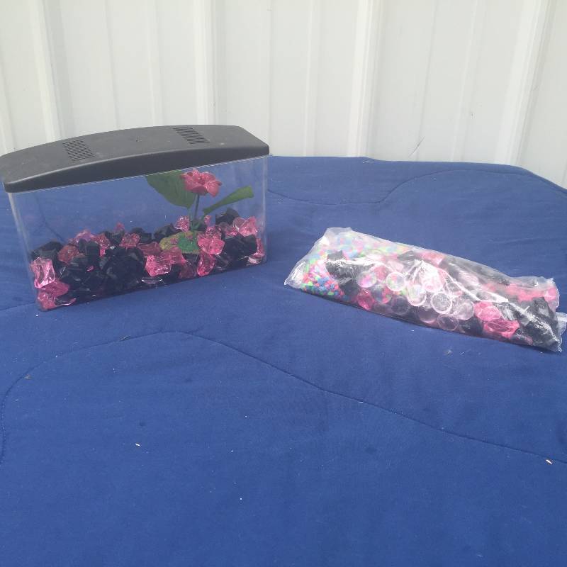 lot 135 image: Fish Tank with Rocks