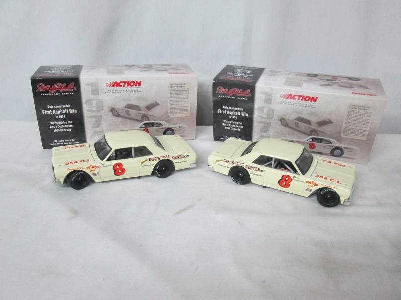 2 Action Racing Dale Earnhardt Stock Cars