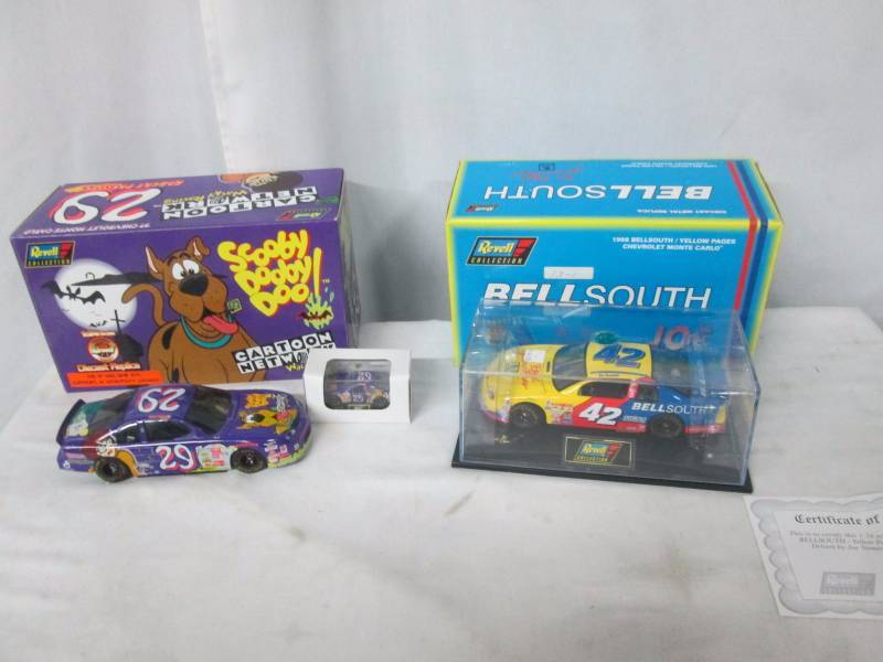 Joe Nemechek and Robert Pressley Stock Cars