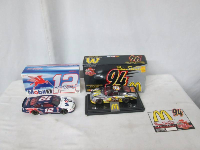 Jeremy Mayfield and Bill Elliott Stock Cars