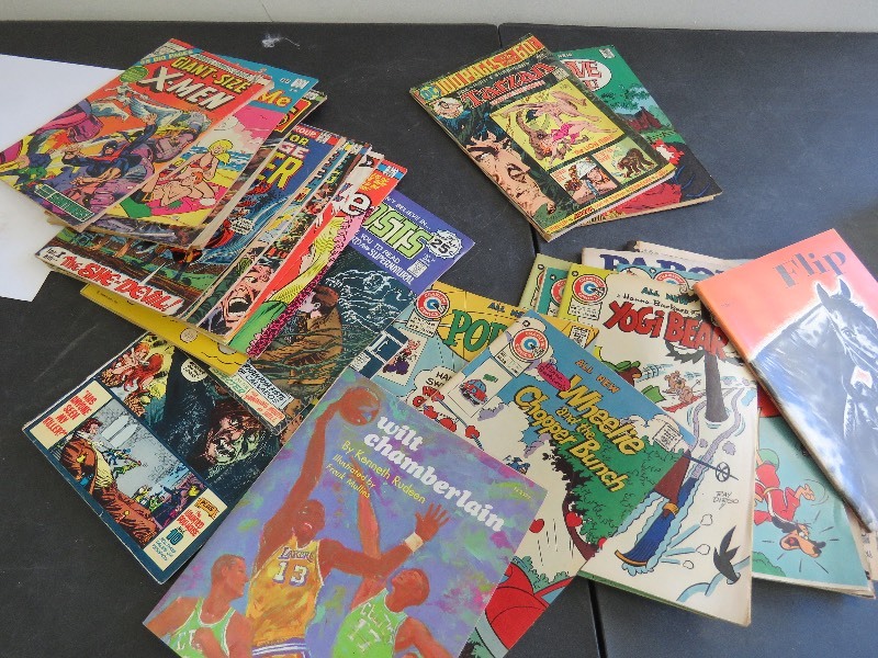 lot 291 image: Vintage Comic Books