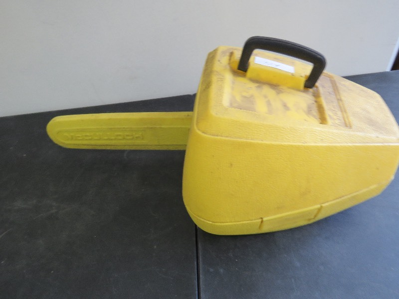 lot 358 image: McCulloch Chainsaw