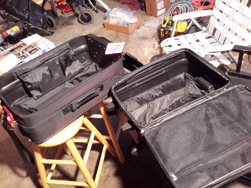 lot 100 image: 2, Roller Board suit cases.. IN nice shape.