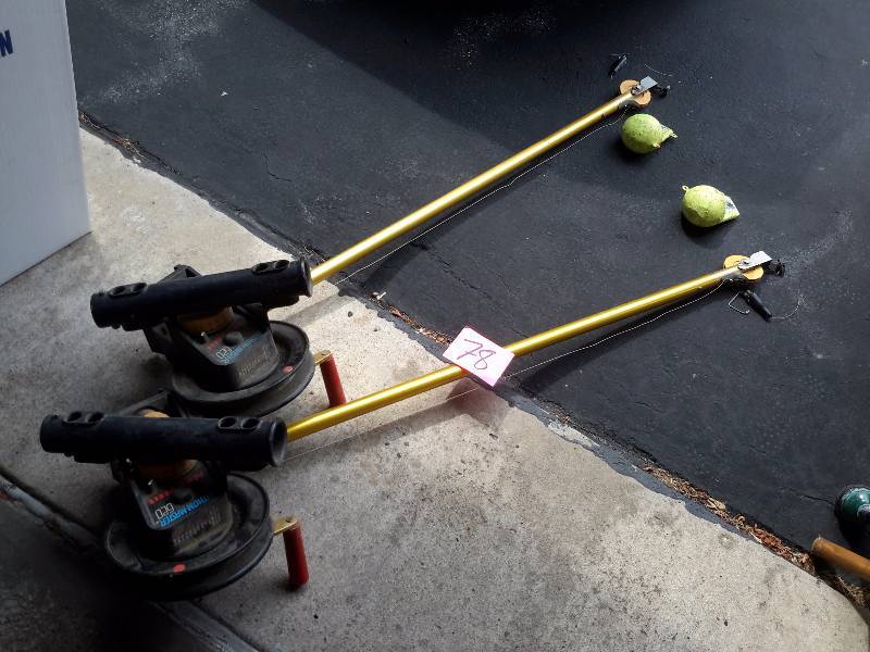lot 78 image: 2, Fathom Master 620.. Down Rigger units as shown.. Untested.. Weights included
