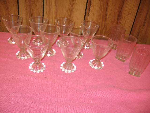 Vintage glassware