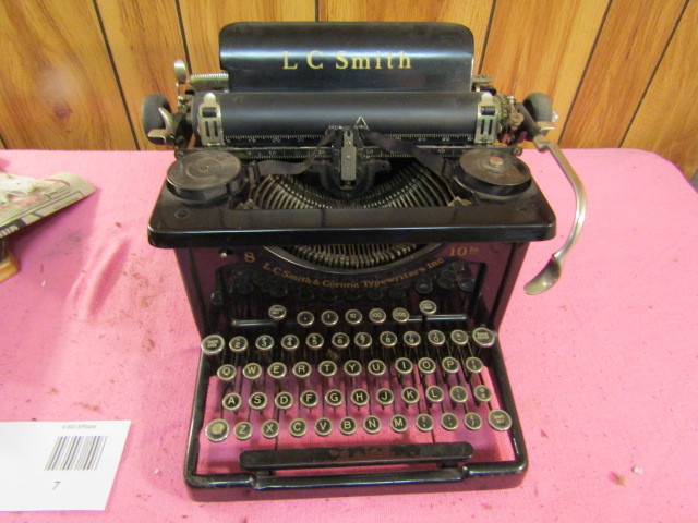 Vintage typewriter