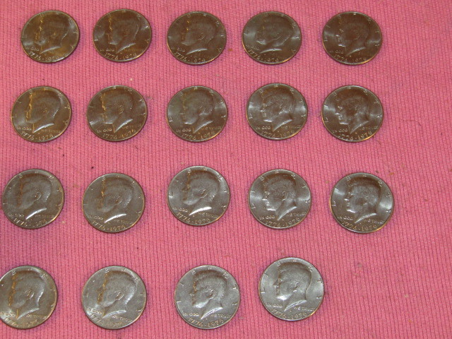 Bicentennial half dollars
