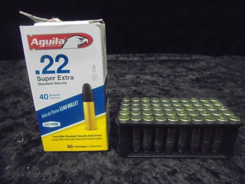 Aguila .22 Ammo, 50ct