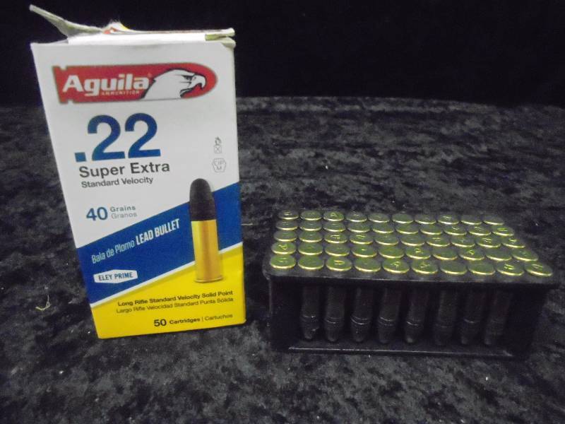 Aguila .22 Ammo, 50ct