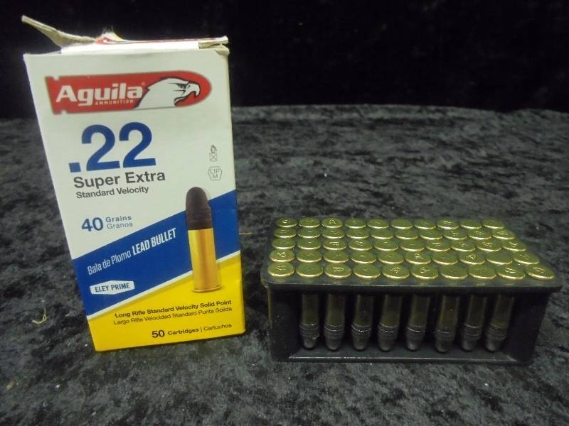 Aguila .22 Ammo, 50ct
