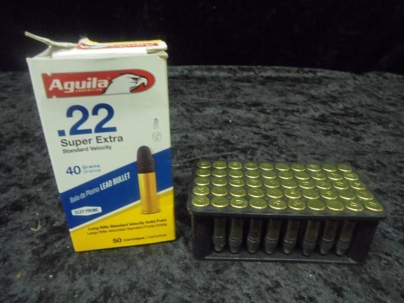 Aguila .22 Ammo, 50ct