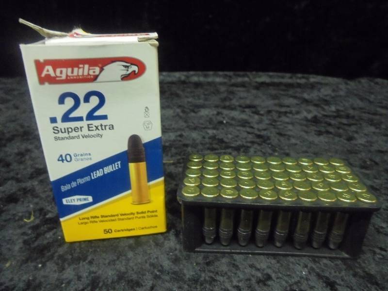 Aguila .22 Ammo, 50ct
