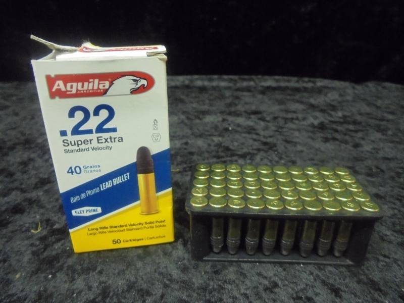 Aguila .22 Ammo, 50ct
