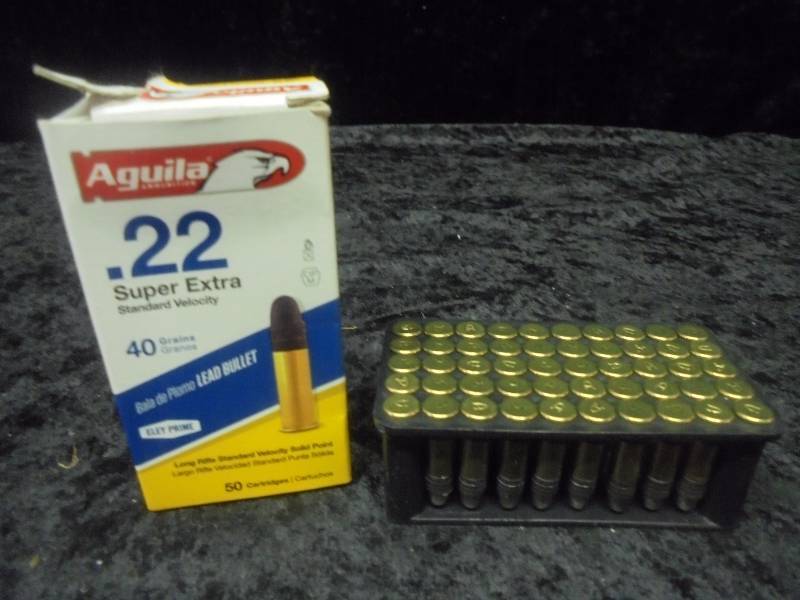 Aguila .22 Ammo, 50ct