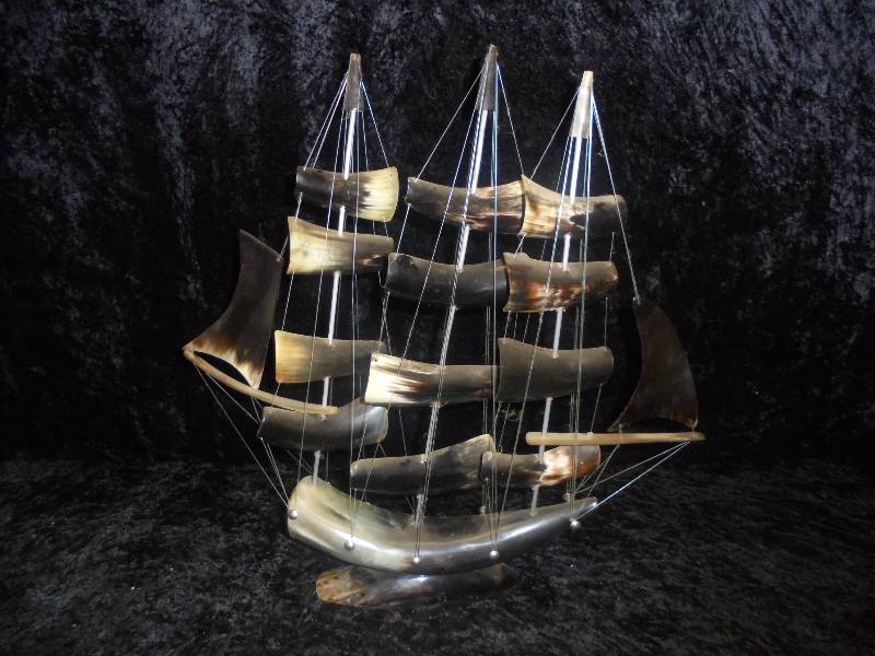 Horn Sailboat, 19x18