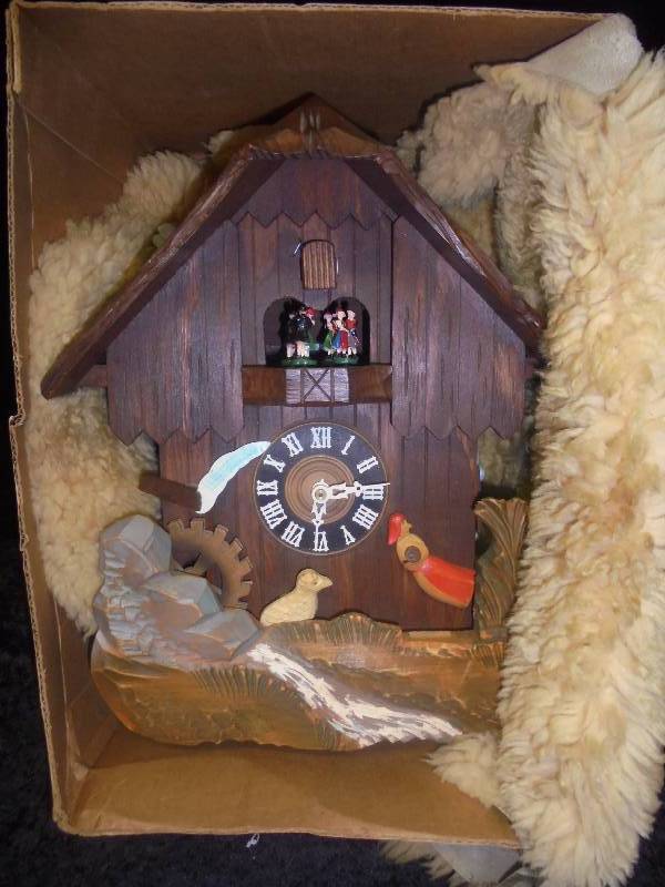 Vintage Coo Coo Clock - Made in West Germany, Large Size of 14x12, has penduleum & weights, coo coo makes sound