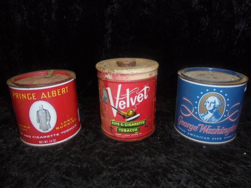 Lot - Tabacco Tins