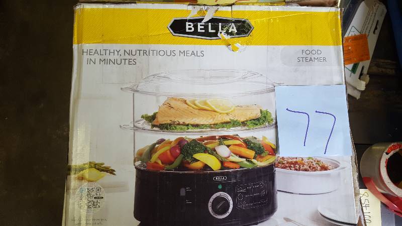 lot 77 image: Bella Food Steamer