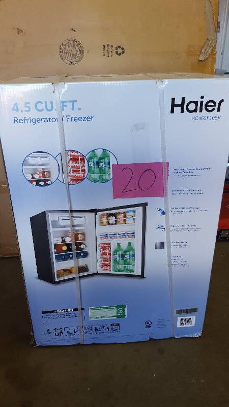 lot 120 image: Haier 4.5 Refrigerator