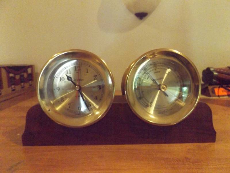 Versailles Clock and Barometer