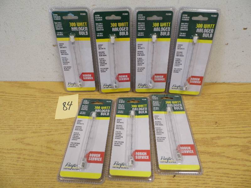 7 Packs 300 Watt Halogen Bulb