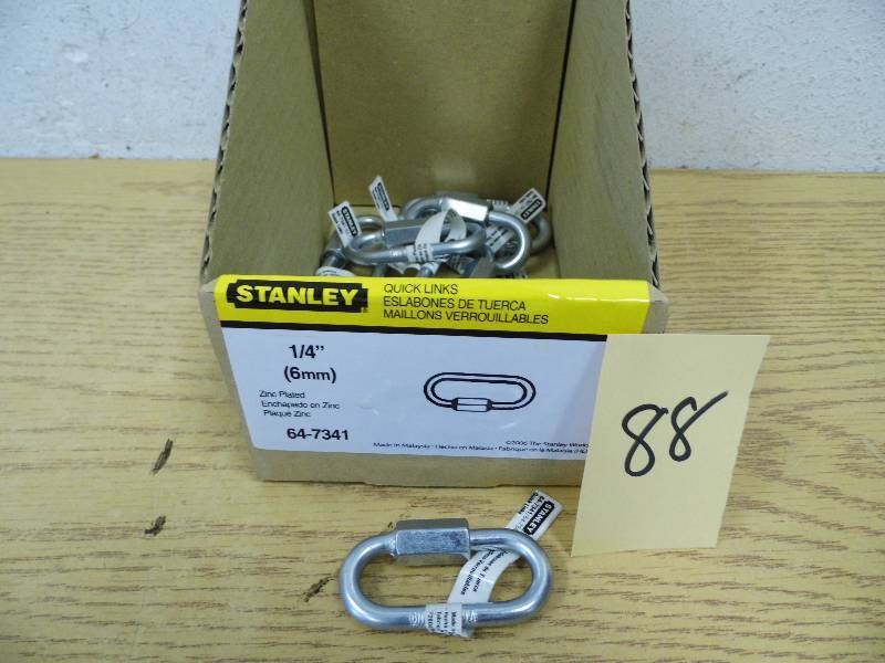 10 Packs Quick Links - Zinc Plated