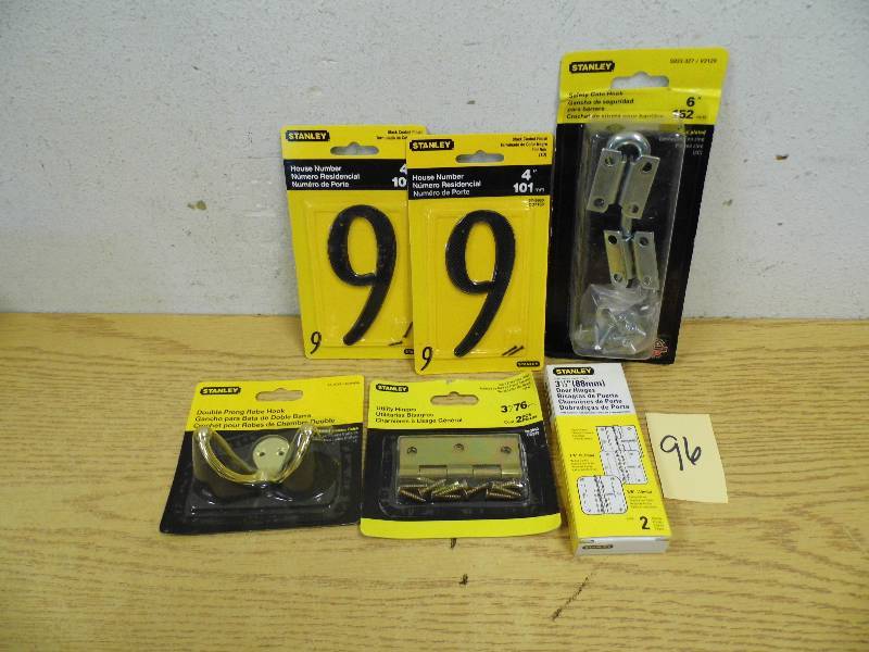 Assorted Stanley Hardware