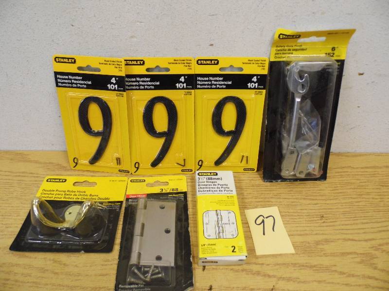 Assorted Stanley Hardware