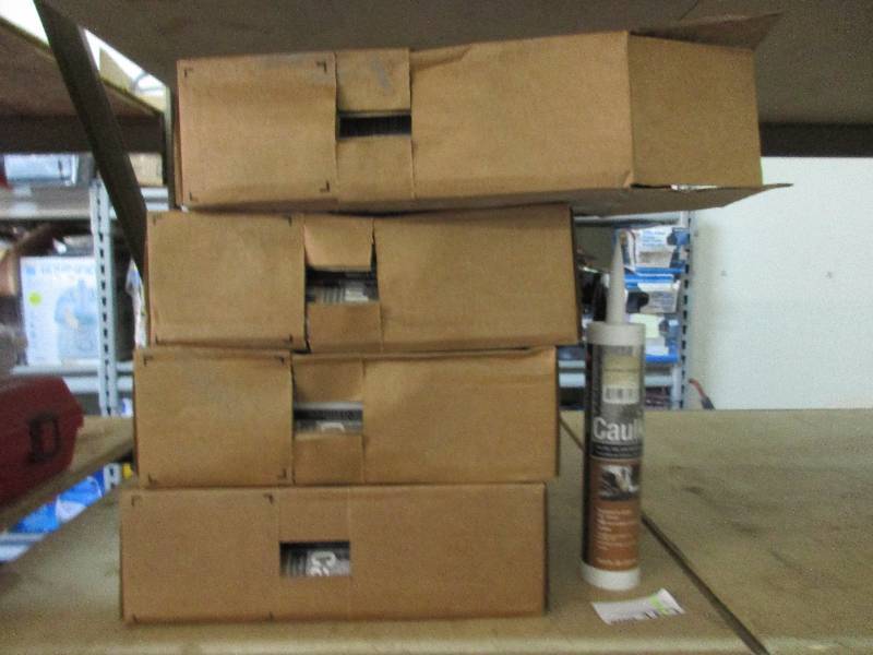 4 Boxes of Grout Caulk