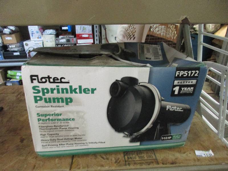 Sprinkler pump