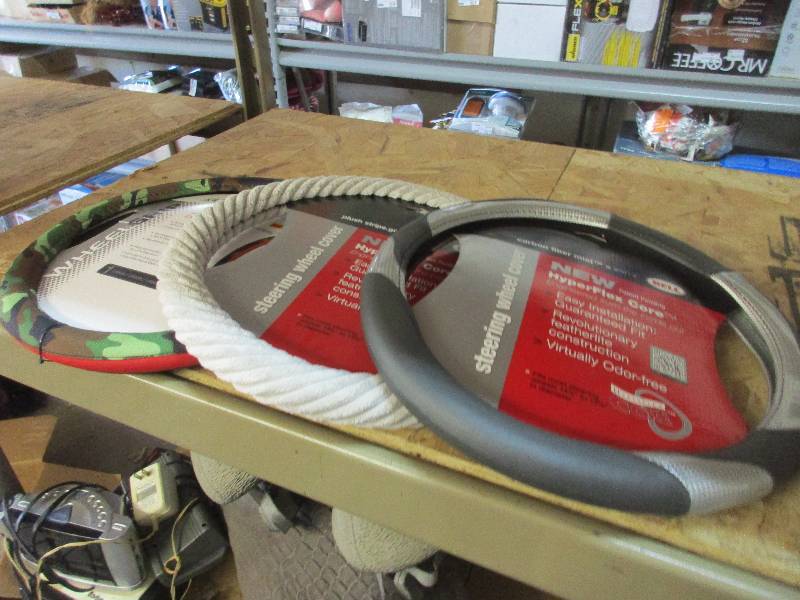 3 new steering wheel covers
