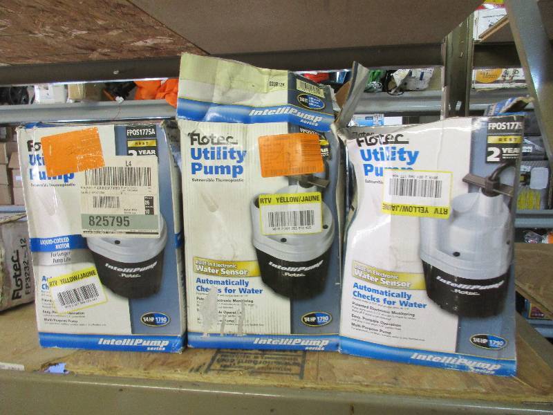 3 utility Pumps