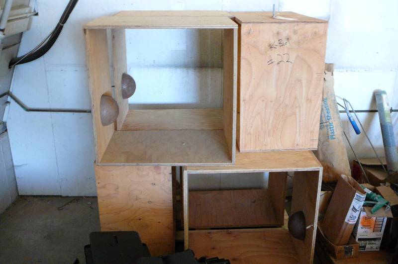 wood boxes