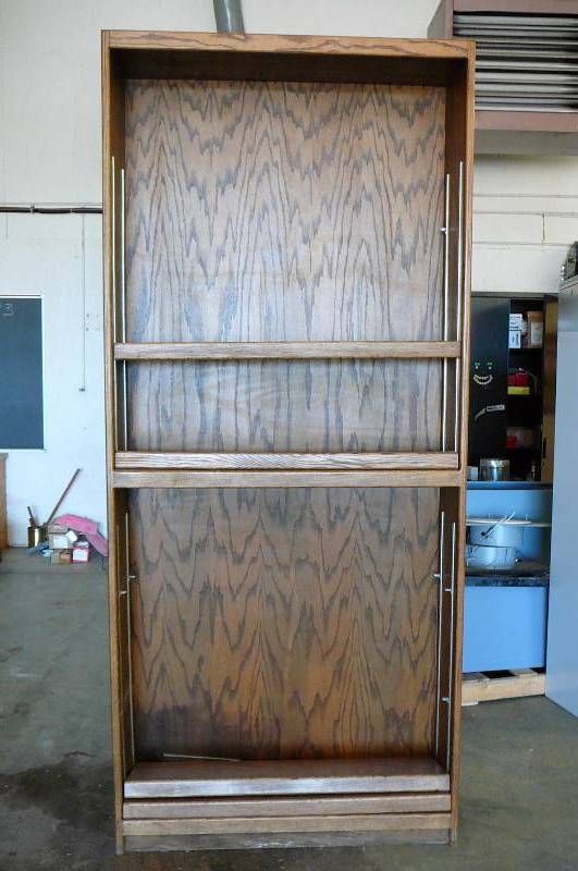 oak shelf